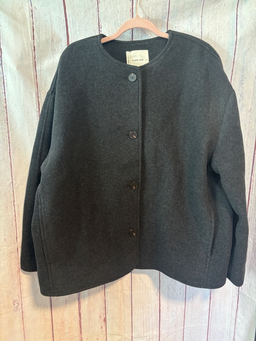 NWT Everlane The Cocoon Coat in Wool - Picture 7 of 12